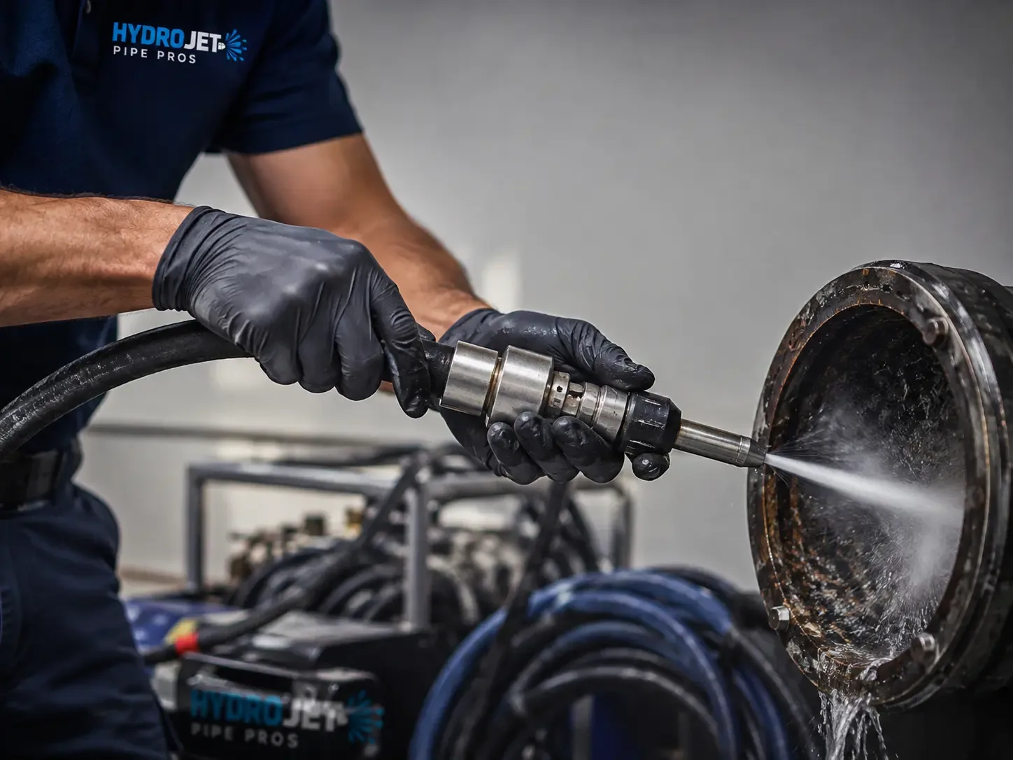 Hydro Jet Pipe Descaling in Greenville, RI